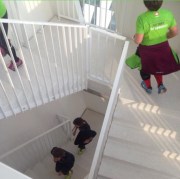 Trappeløb på Bella Sky